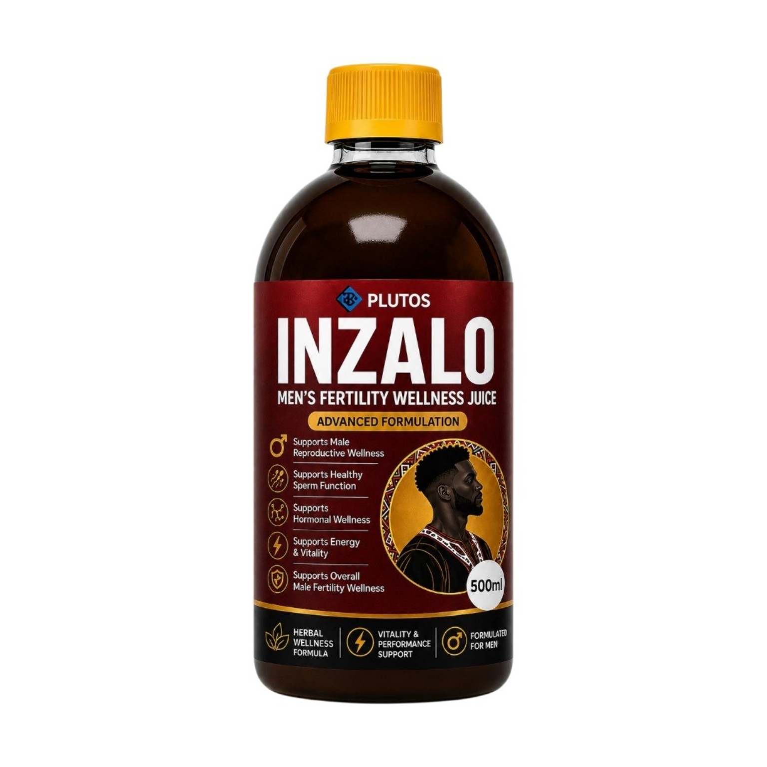 INZALO Men’s Fertility Wellness Juice – 500ml